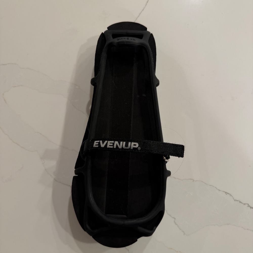 Evenup Shoe Lift Balancer for Walking Boot Cast Small Black Teal Adjustable